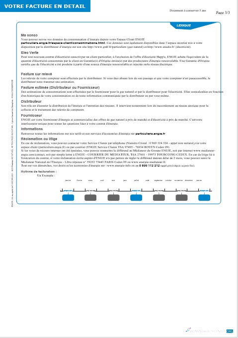 Download UNITED KINGDOM ENGIE business utility bill Word and PDF template 3 Photoshop template